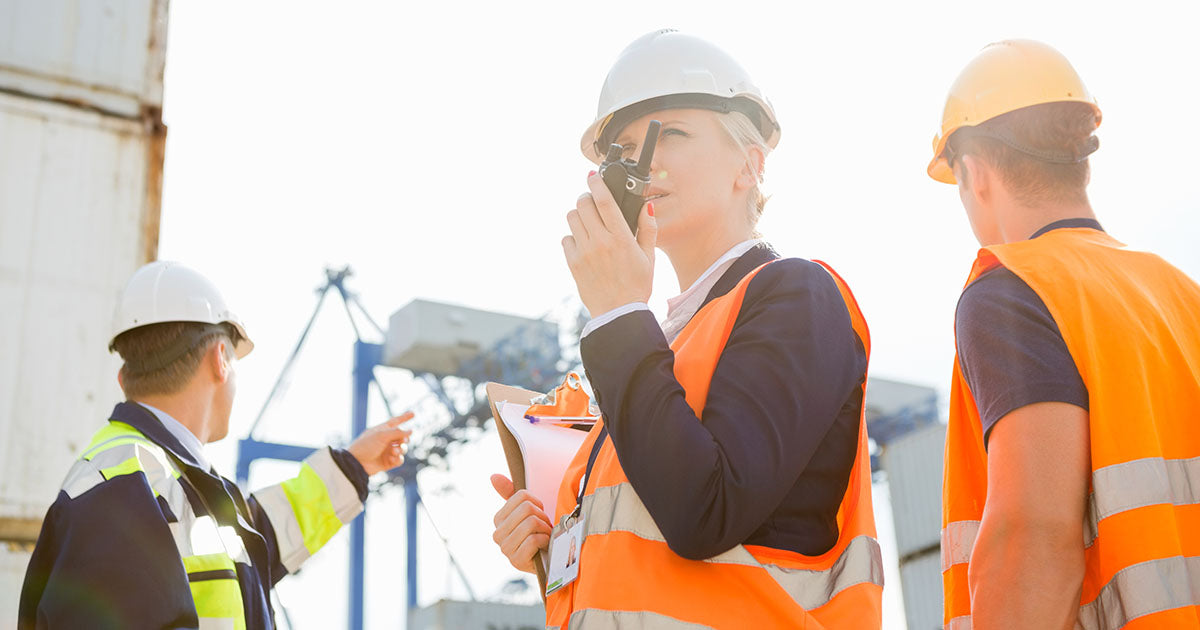 two way radios for construction article