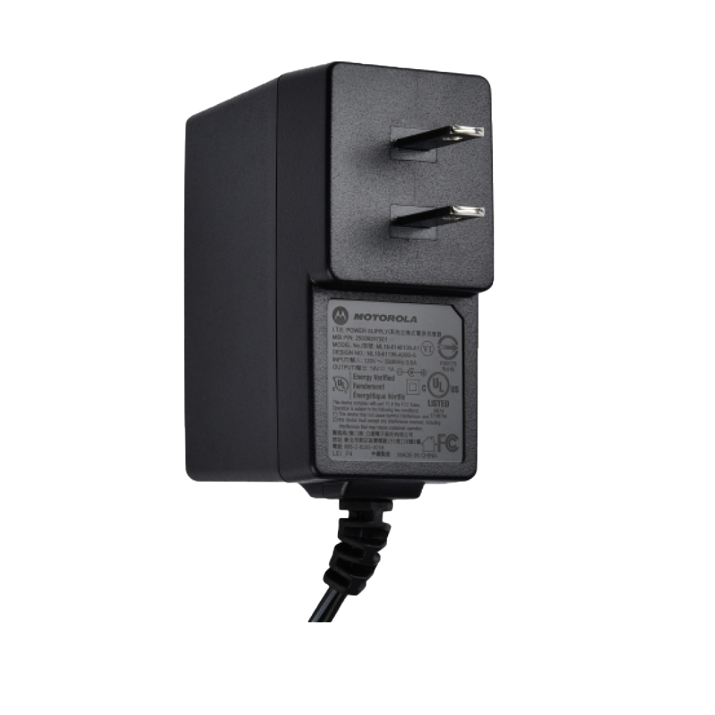 Motorola Accessory 25009297001 Power Cord - Wall plug power supply, for use with Motorola charger bases.-Radio Depot