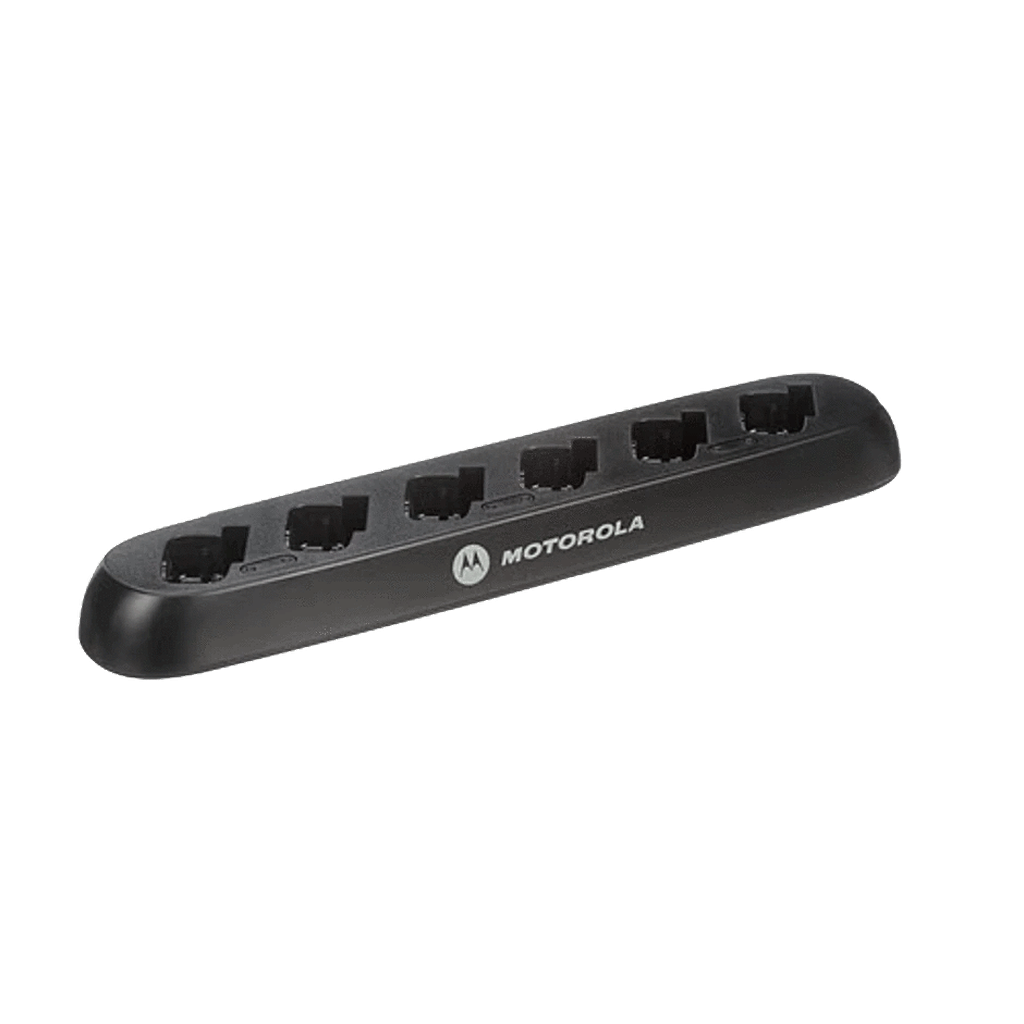 Motorola Accessory 56531 Multi-Unit Charger holds a combination of six VL50 or CLS Series radios and batteries.-Radio Depot