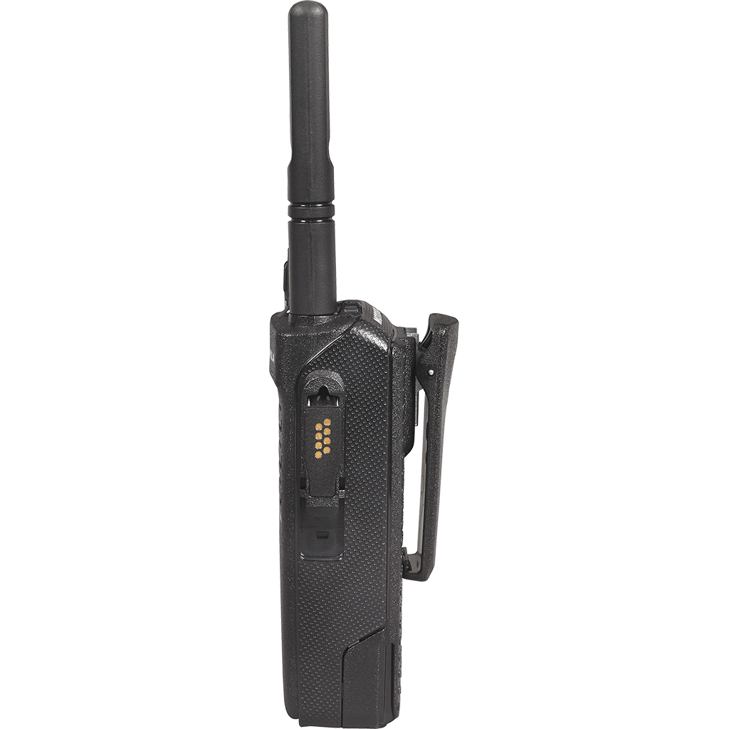 Motorola-Two-Way Radio-XPR3300e - UHF-With this dynamic evolution of MOTOTRBO digital two-way radios, you’re better connected, safer and more efficient. The XPR 3000e Series is designed for the everyday worker who needs effective communications. With systems support and loud, clear audio, these next-generation radios deliver cost-effective connectivity to your organization. Need the VHF version? Click to shop XPR3300e - VHF-Radio Depot