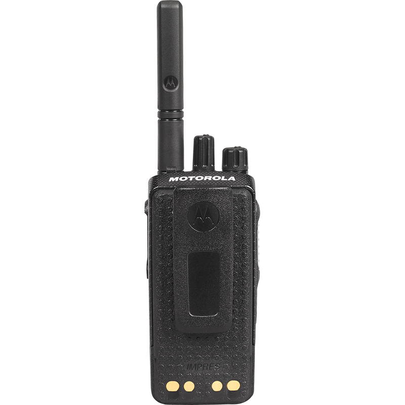 Motorola-Two-Way Radio-XPR3500e - UHF-With this dynamic evolution of MOTOTRBO digital two-way radios, you’re better connected, safer and more efficient. The XPR 3000e Series is designed for the everyday worker who needs effective communications. With systems support and loud, clear audio, these next-generation radios deliver cost-effective connectivity to your organization. Need the VHF version? Click to shop XPR3500e - VHF-Radio Depot