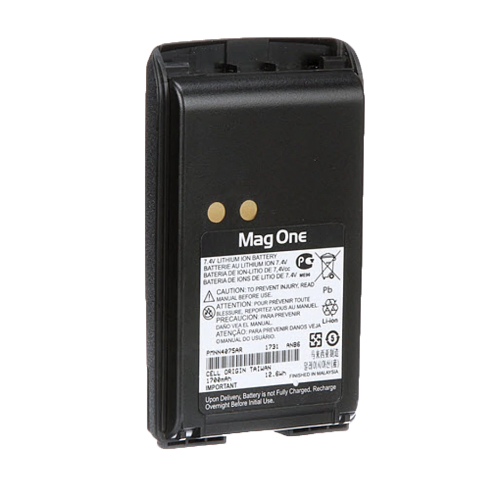 Front view of the Motorola-Accessory-PMNN4075 Battery-1500 mAh Li-ion Battery