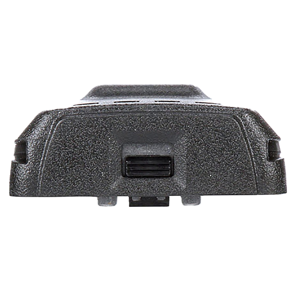 Bottom view of the Motorola-Accessory-PMNN4476 Li-ion, 1750T Battery for CP185 Series Radios.-Radio Depot