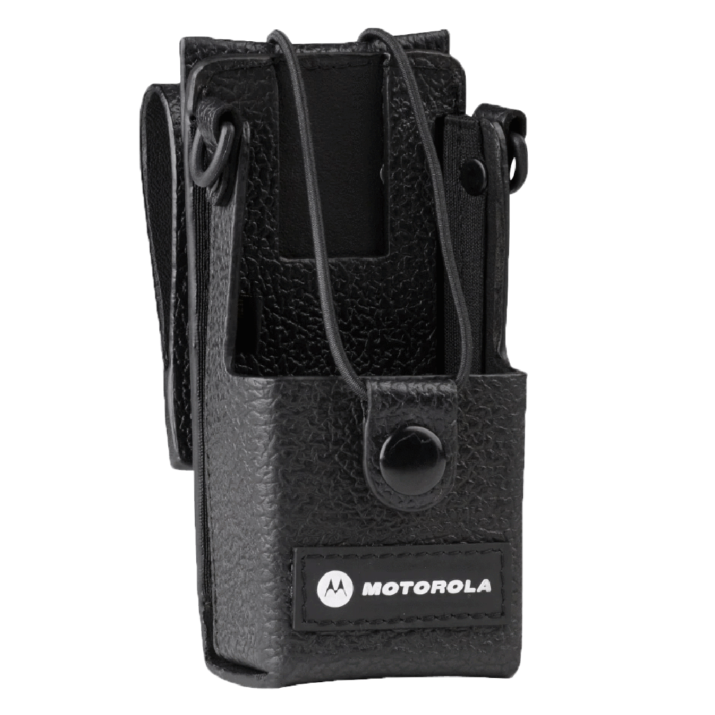 Motorola Solutions Leather Carry Case With Swivel Belt Loop And D Rings Motorola Solutions Leather Carry Case With Swivel Belt Loop And D Rings
