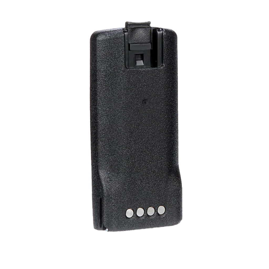 Back view of the Motorola-Accessory-RLN6308 Battery. This is an ultra high capacity Li-ion battery for RDX and CP110 Series Radios including the RDV and RDU Series-Radio Depot