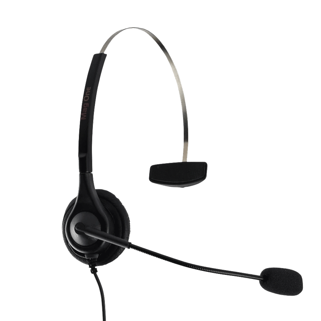 Motorola-Accessory-PMLN4445 Headset w/Boom Mic-Communicate hands-free with this headband-style headset, while maintaining the comfort necessary for extended wear.-Radio Depot