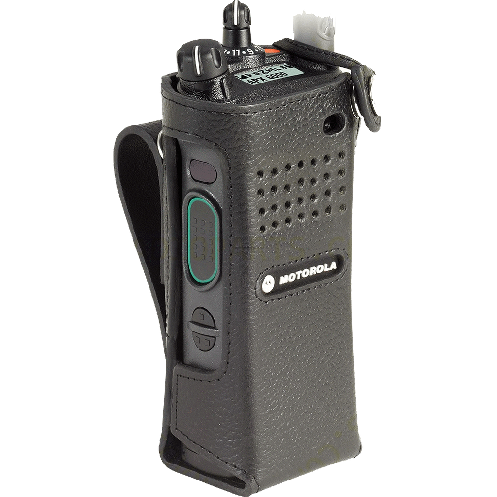 Motorola-Accessory-PMLN5658 Carry Case-Motorola PMLN5658 Carry Case, Leather w/3 Inch Fixed Belt Loop Fits APX6000 Radios.-Radio Depot