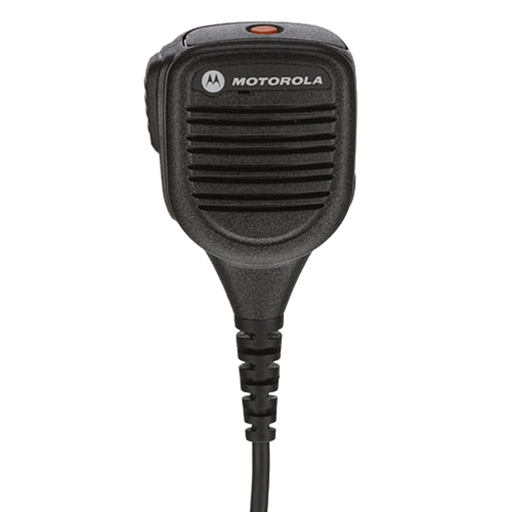 Motorola-Accessory-PMMN4084 Remote Speaker Microphone-IMPRES RSM with 3.5mm Threaded AND Non-Threaded Audio Jack, Orange Emergency Button, Noise Cancelling (IP54). NOT INTENDED FOR FIRE APPLICATIONS. Fits APX3000, APX4000, APX6000, APX6000XE, APX7000, APX7000XE, APX8000, APX8000XE and SRX2200 Radios.-Radio Depot