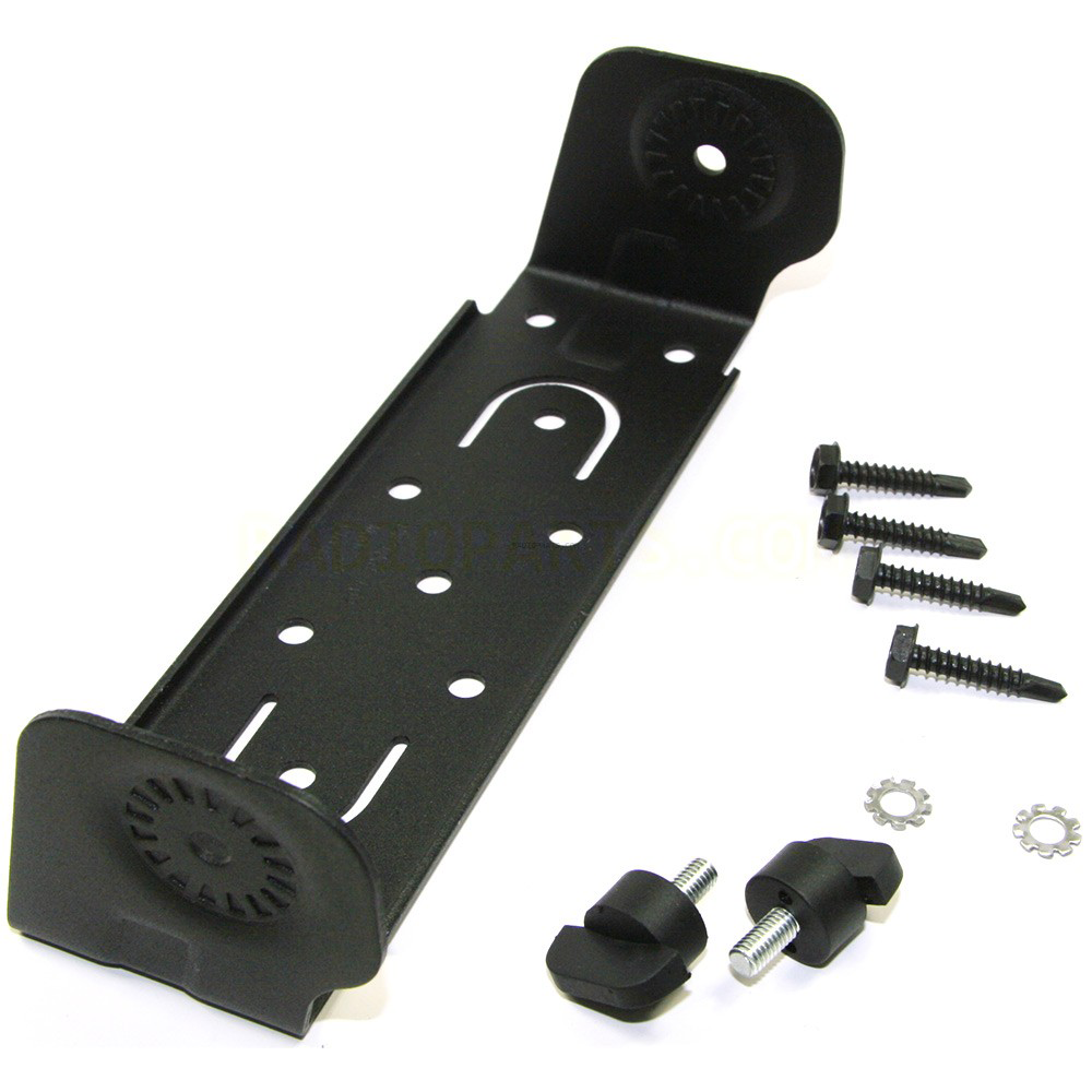 Motorola RLN6466 low-profile trunnion kit with view of hardware for the mount.