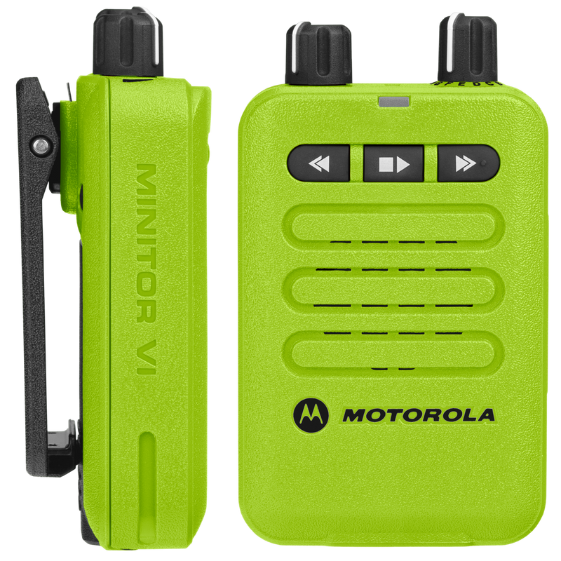 Motorola Minitor 6 (VI) Pager Fire Pager with 1 or 5 Channels