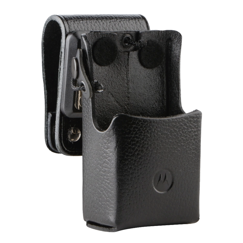 Motorola-Accessory-AAJ14X503 Case-Motorola AAJ14X503 Case, LCC-133SN Swivel Belt Clip Leather Case, Fits FNB-V133LI-UNI Batteries, For Non-Display Radio Models-Radio Depot