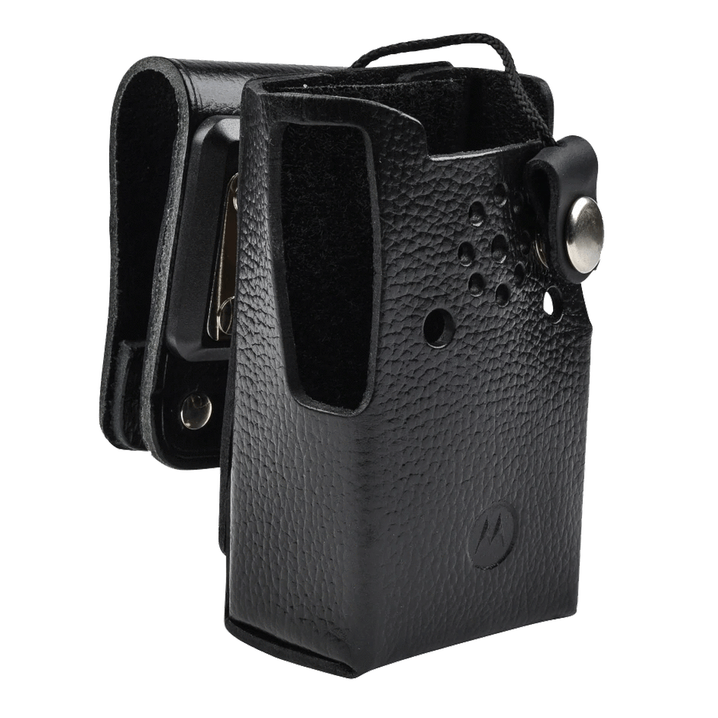 Motorola-Accessory-AAM03X514 Case-Motorola AAM03X514 Case, LCC-261SH Leather Case with Swivel Belt Loop, Fits FNB-V134LI-UNI Batteries, For Non-Display Radios-Radio Depot