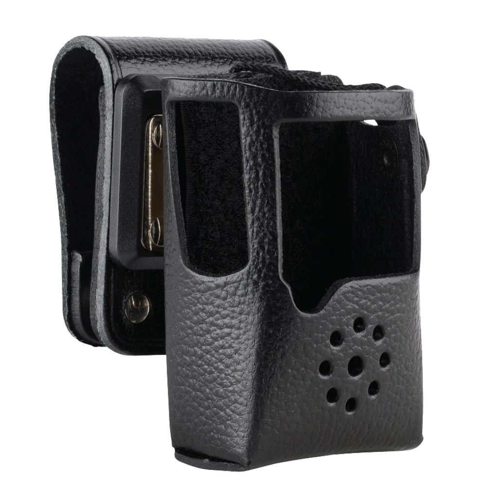 Motorola-Accessory-AAM22X502 Case-Motorola AAM22X501 Case, LCC-S24 Leather Case with Belt Loop-Radio Depot