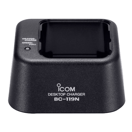 Icom-Accessory-ICOM BC119NS-11 Charger-ICOM BC119NS-11 Rapid Charger with AD110 installed for F70/F80/F9011/F9021 radios; 100-240V with US style plug-Radio Depot