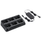Icom-Accessory-ICOM BC214 Six Bank Charger-ICOM BC214 Six Bank Charger with US plug and cups installed-Radio Depot