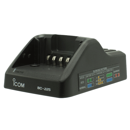 Icom-Accessory-ICOM BC225 Charger-ICOM BC225 Smart Rapid Charger; 100-240V with a US style plug-Radio Depot