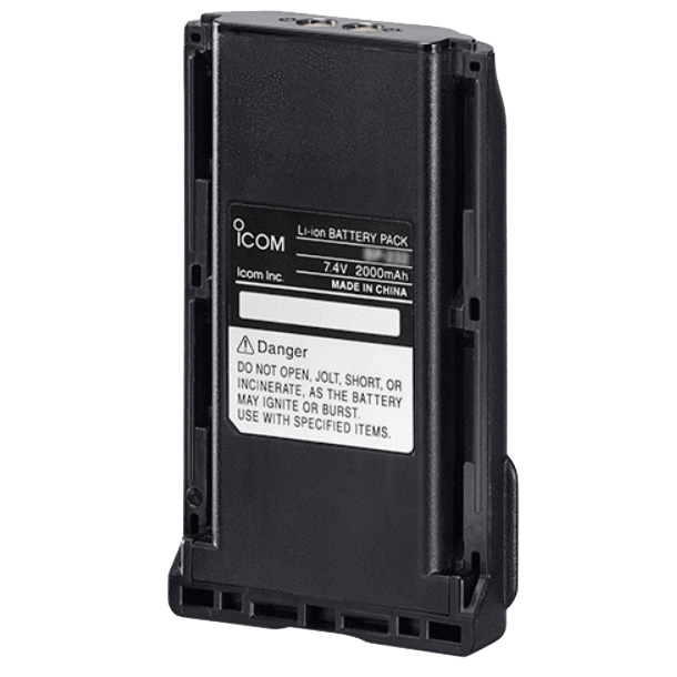 Icom-Accessory-ICOM BP232WP Battery-ICOM BP232WP Battery, Li-ion, 7.4V, 2300 mAh, IP67 Waterproof-Radio Depot