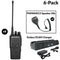 CP200D six radio bundle with 6 bank charger and mics