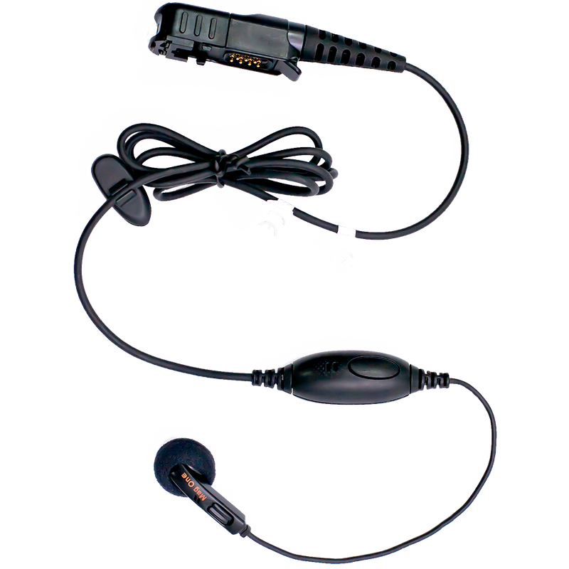 Motorola-Accessory-PMLN5733 Mag one Earbud-Mag One Earbud with inline microphone and PTT-Radio Depot