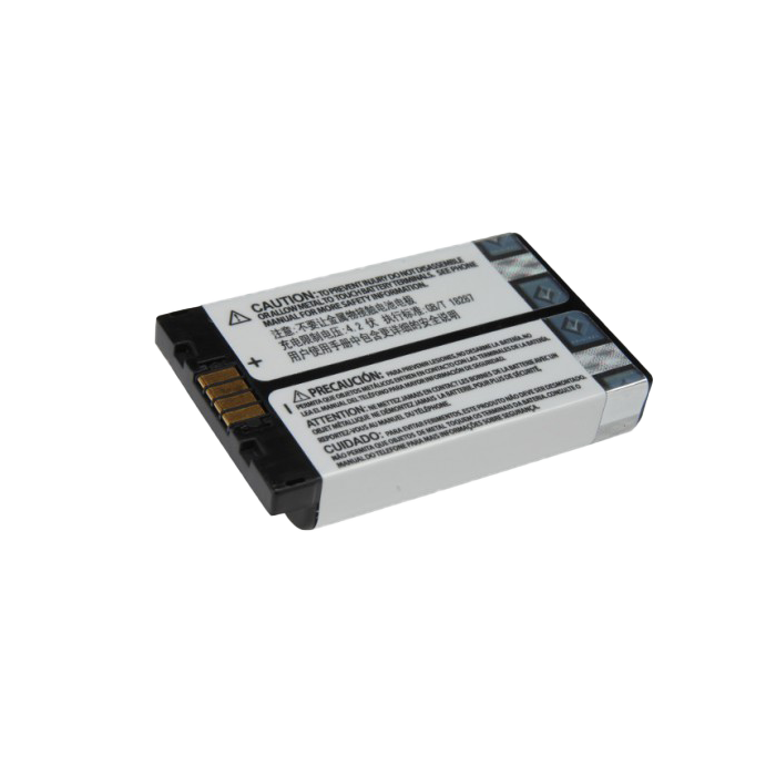 Front view of the Motorola-Accessory-53964 1500 mAh Lithium-ion (Li-ion) Battery. Motorola Battery for DTR400, DTR500 and DTR600 Series Radios-Radio Depot