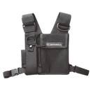 Motorola Accessory HLN6602 Universal Chest Pack with Radio Holder, Pen Holder & Velcro Secured Pocket-Radio Depot