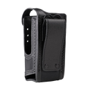 Back view of the Motorola Accessory PMLN5870 Nylon Carry Case. This nylon carrying case with three-inch fixed belt loop is designed for use with the XPR 3300 non-display radio. Belt loop and nylon cases feature D rings that allow the cases to be attached to a carrying strap.-Radio Depot