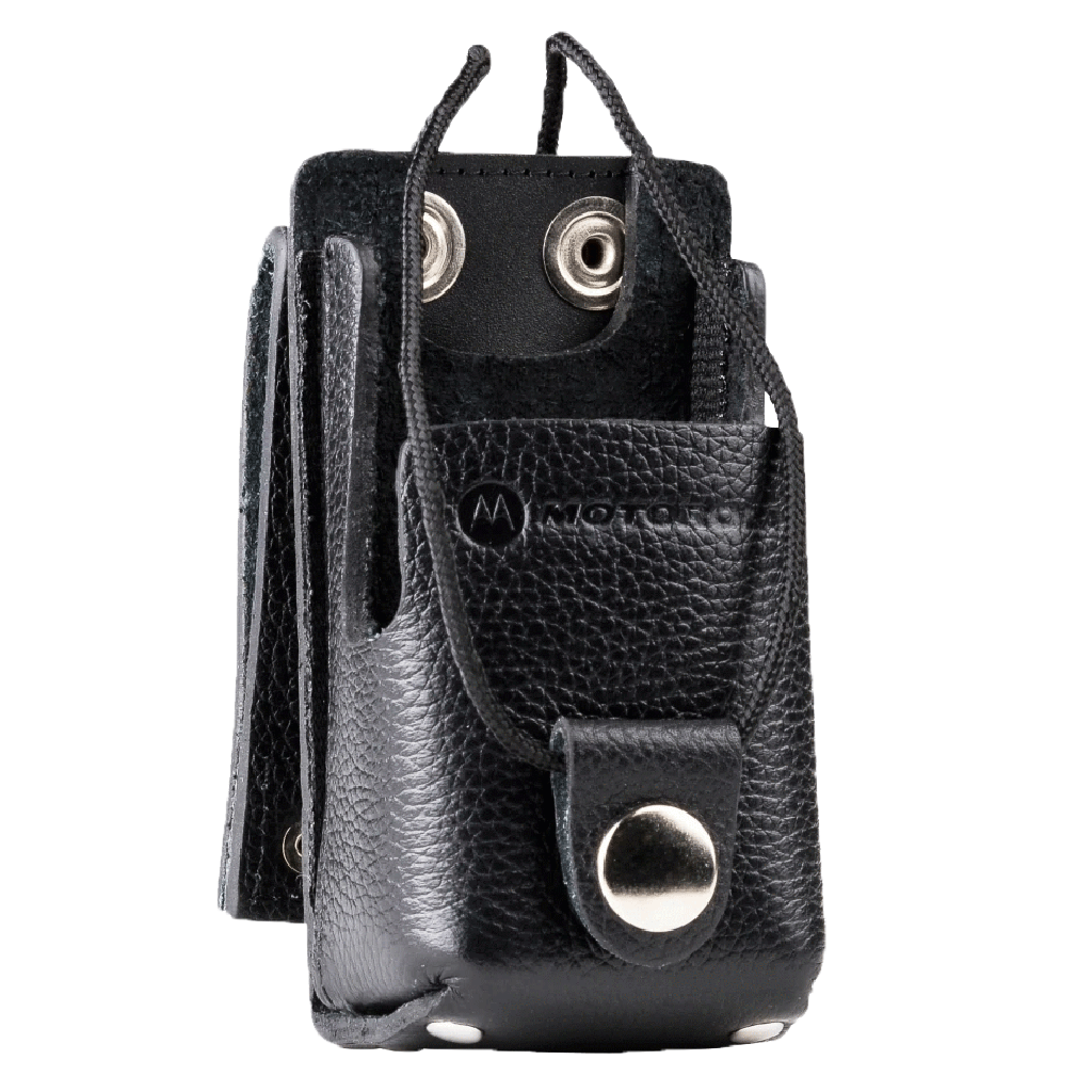 Motorola Accessory RLN6302 Carry Case. Leather Carry Case w/3" Swivel for CP110, RDX, RDV, RDU Series Radios-Radio Depot