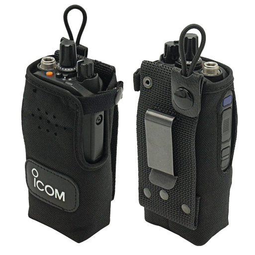 Icom-Accessory-ICOM NCF1034C Carry Case-ICOM NCF1034C Carry Case, Nylon with metal clip for non-display radios. Radio shown not included.-Radio Depot