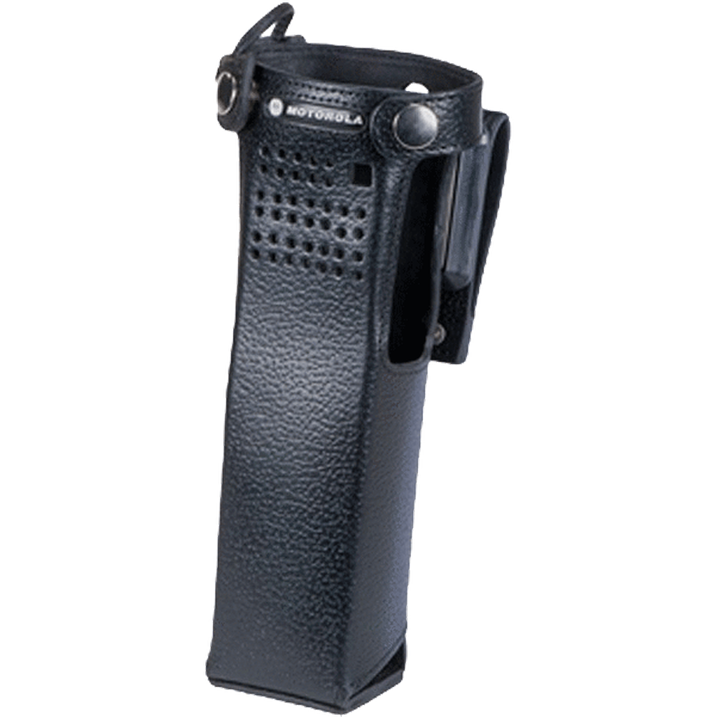 Motorola-Accessory-NNTN8115 Carry Case-Motorola NNTN8115 Carry Case, Leather w/2.75 inch swivel belt loop and D-Rings. Fits APX7000XE Radios.-Radio Depot