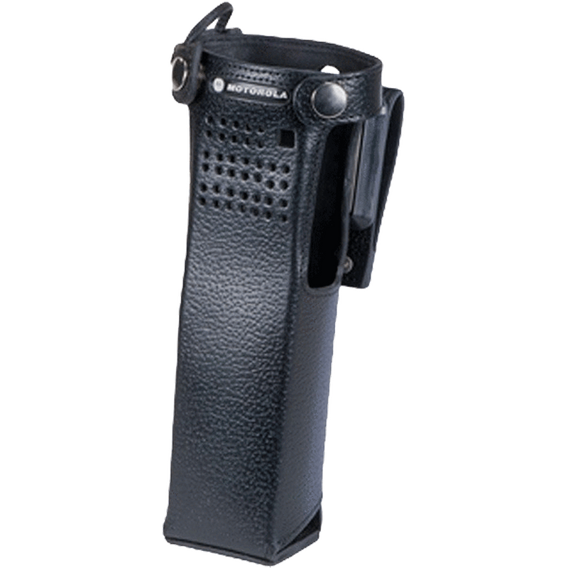 Motorola-Accessory-NNTN8115 Carry Case-Motorola NNTN8115 Carry Case, Leather w/2.75 inch swivel belt loop and D-Rings. Fits APX7000XE Radios.-Radio Depot