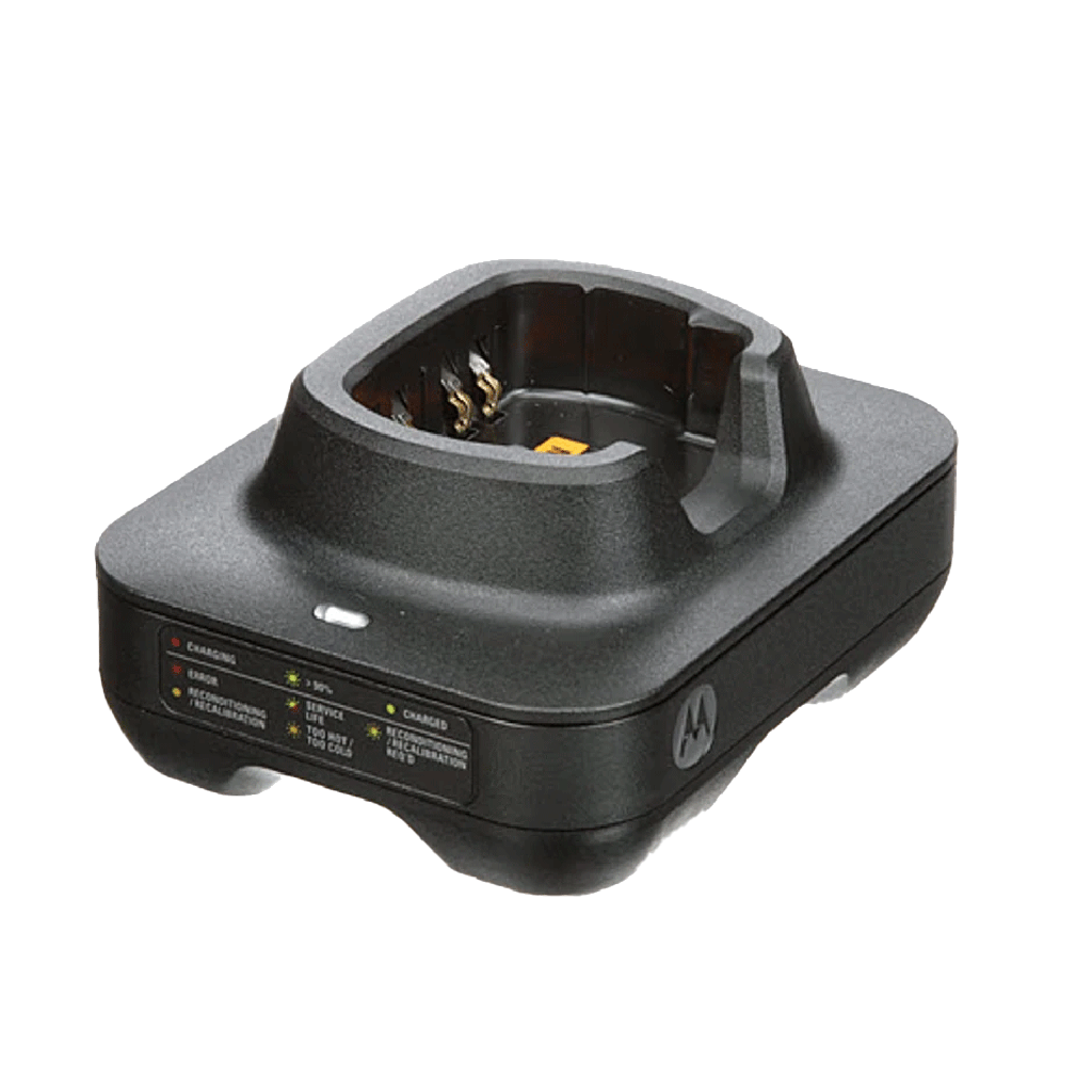 Motorola Accessory NNTN8860 IMPRES 2 Single Unit Charger, 110V. Fits APX6000, APX6000XE, APX7000, APX7000XE, APX8000, APX8000XE and SRX2200 Series Radios.-Radio Depot