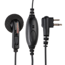 Motorola-Accessory-PMLN4442 Earbud-Motorola PMLN4442 Mag One Earbud with Microphone, PTT and VOX Switch-Radio Depot