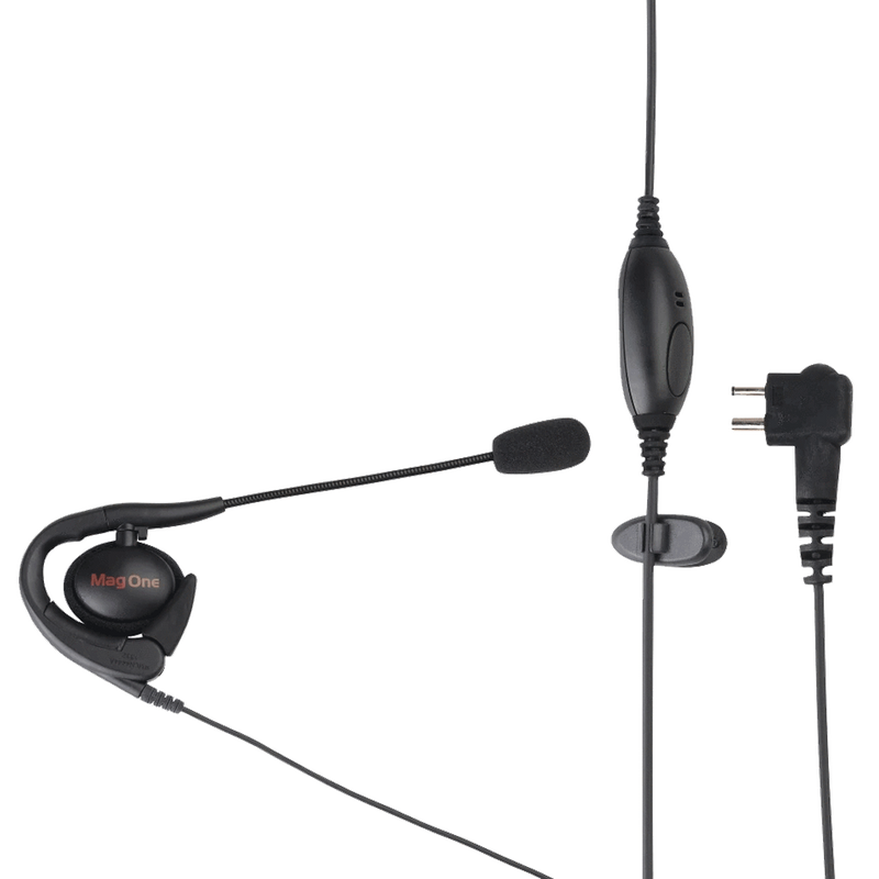 Motorola-Accessory-PMLN4444 Earset-Motorola PMLN4444 Mag One Earset with Boom Microphone with PTT and VOX-Radio Depot