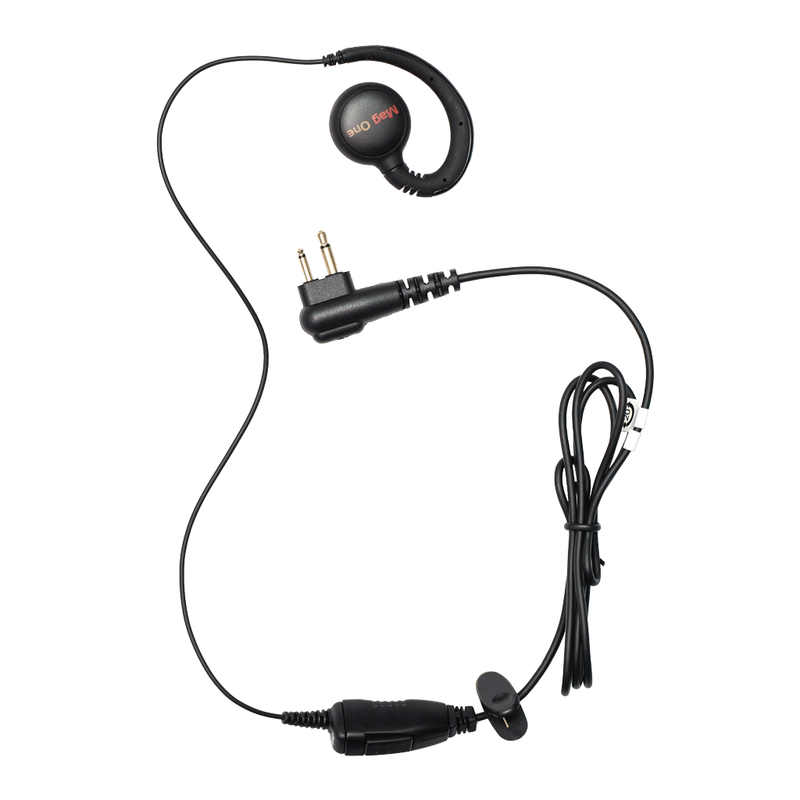 Motorola-Accessory-PMLN6532 Earpiece-Motorola PMLN6532 Swivel Earpiece with Microphone & PTT (Mag One)-Radio Depot