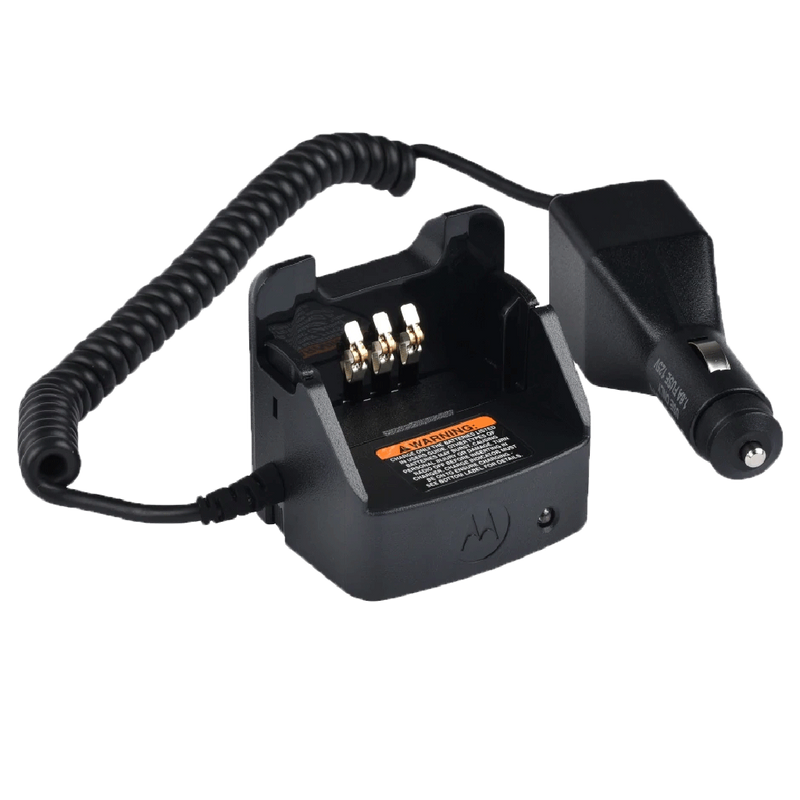 Motorola Accessory PMLN7089 Vehicle Charger - This charger supports CP150, CP200, CP200d and PR400 batteries.-Radio Depot