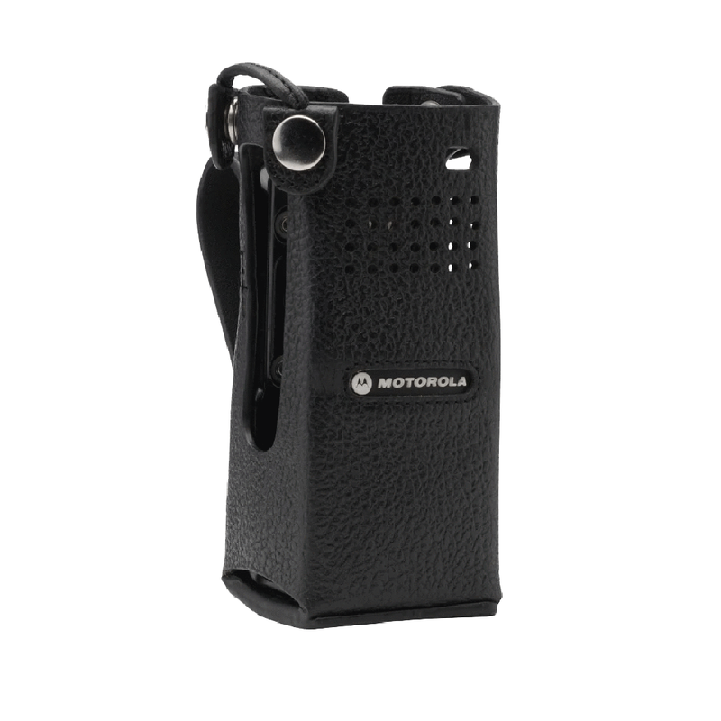 Motorola-Accessory-PMLN7903 Carry Case-Motorola PMLN7182 Carry Case, Leather w/2.5 Inch Swivel Belt Loop Fits APX1000 and APX4000 Radios.-Radio Depot