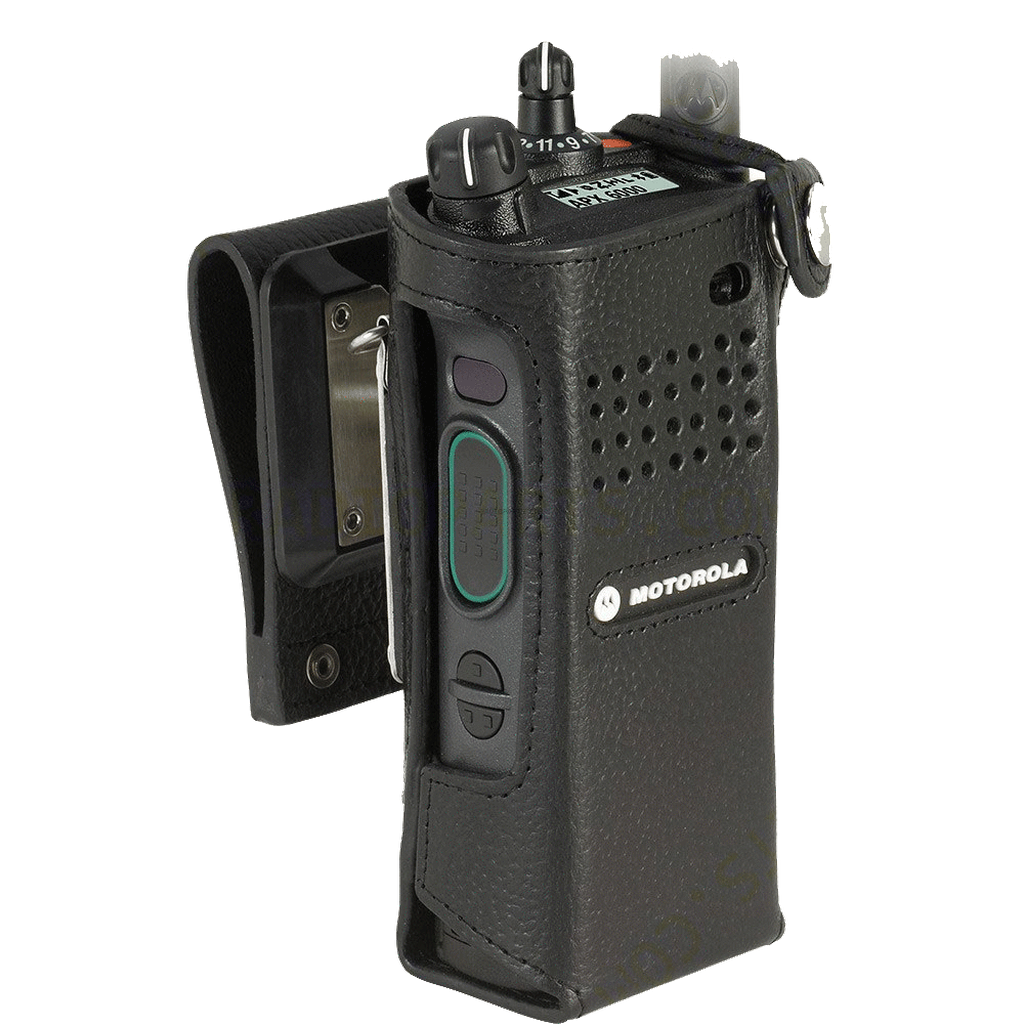 Motorola-Accessory-PMLN7904 Carry Case-Motorola PMLN7904 Carry Case, Leather w/2.75 Inch Swivel Belt Loop Fits APX6000 and APX8000 Radios.-Radio Depot