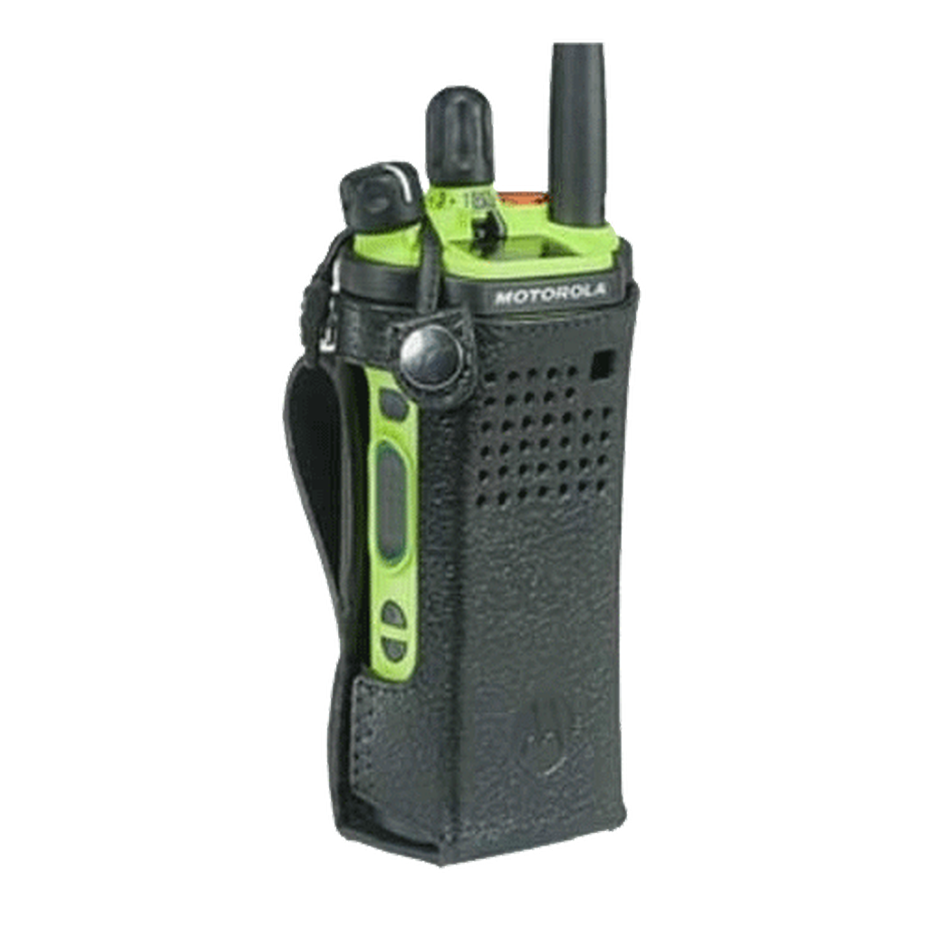 Motorola-Accessory-PMLN7905 Carry Case-Motorola PMLN7905 Carry Case, Leather w/3 Inch Fixed Belt Loop Fits APX6000XE and APX8000XE Radios.-Radio Depot