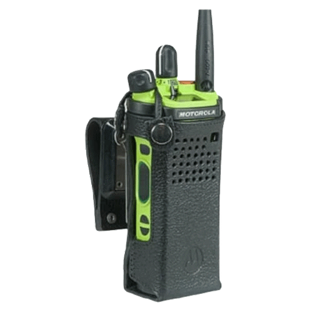 Motorola-Accessory-PMLN7906 Carry Case-Motorola PMLN7906 Carry Case, Leather w/2.75 Inch Swivel Belt Loop and D-Rings Fits APX6000XE and APX8000XE Radios.-Radio Depot