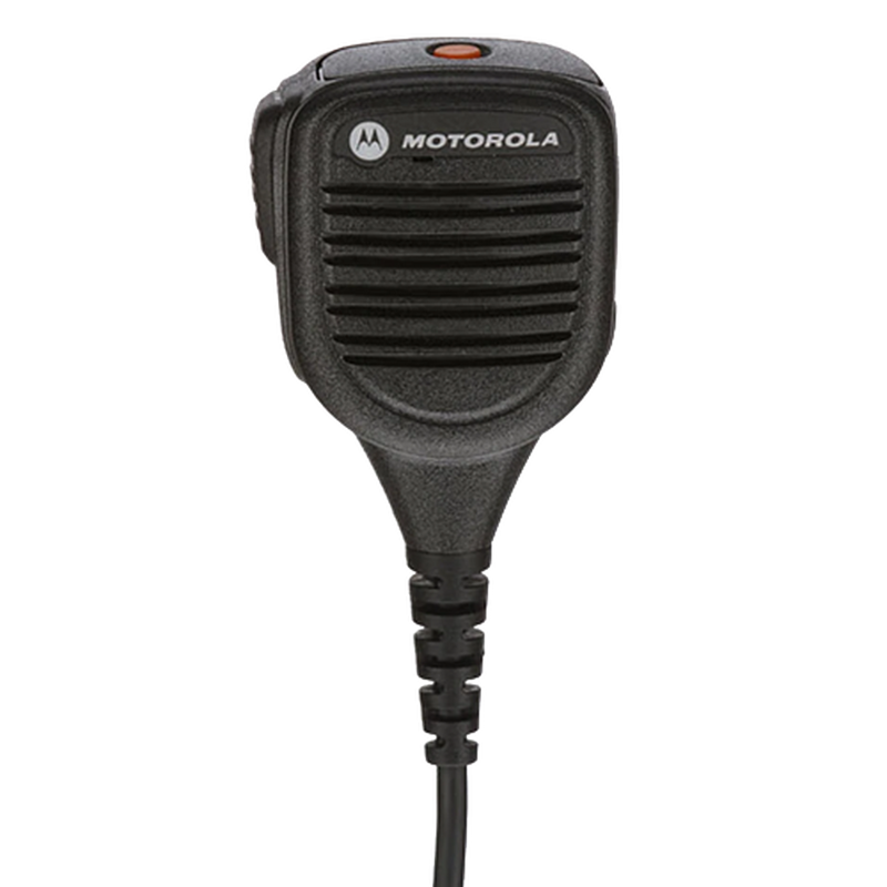 Motorola-Accessory-PMMN4084 Remote Speaker Microphone-IMPRES RSM with 3.5mm Threaded AND Non-Threaded Audio Jack, Orange Emergency Button, Noise Cancelling (IP54). NOT INTENDED FOR FIRE APPLICATIONS. Fits APX3000, APX4000, APX6000, APX6000XE, APX7000, APX7000XE, APX8000, APX8000XE and SRX2200 Radios.-Radio Depot