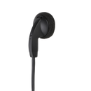 Left side front view of the Motorola AARLN4885 Receive-Only Foam Earbud with 3.5mm plug.