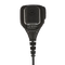 Back view of the Motorola PMMN4076 Compact Remote Speaker Microphone (RSM). This unit features a 3.5mm audio jack and is UL Approved (intrinsically safe).