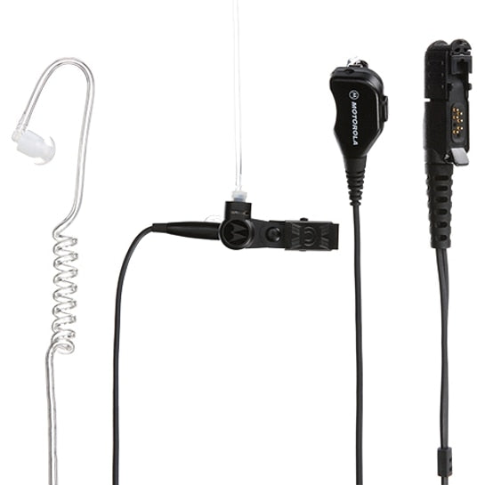 Motorola PMLN7269 2-Wire Earpiece with QD - Black